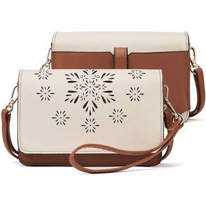 BROMEN Crossbody Bags for Women Small Cell Phone Shoulder Bag Wristlet Wallet